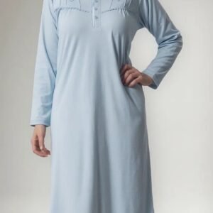 Camisón Mujer Monamour 124 Algodón Bordado
