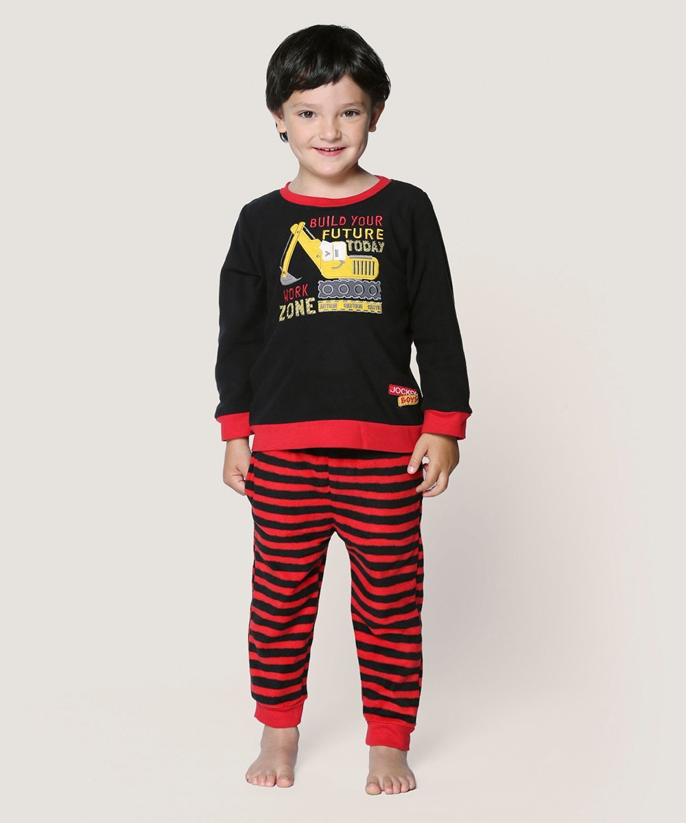 PIJAMA NIÑO JOCKEY BOYS AM-371 MICROPOLAR - Imagen 2