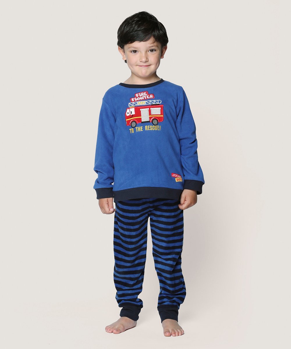 PIJAMA NIÑO JOCKEY BOYS AM-371 MICROPOLAR