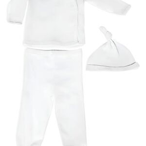 Conjunto Lady Genny Baby Bb-193 Con Gorro Cotton