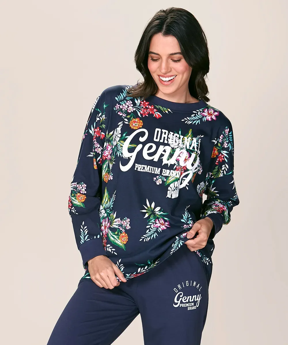 Pijama algodón mujer Lady Genny J-823