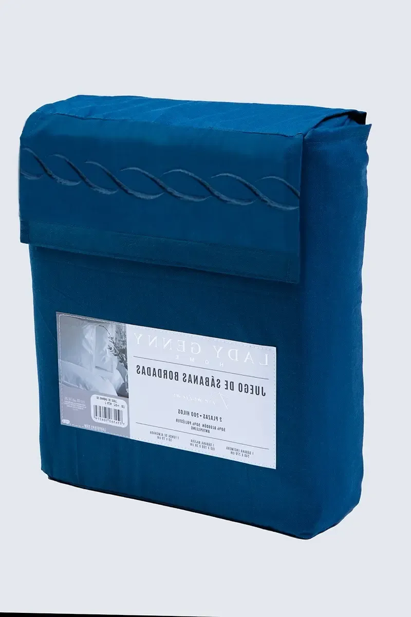 Juego De Sabanas Bordadas Lady Genny Home H-014 (200 Hilos)