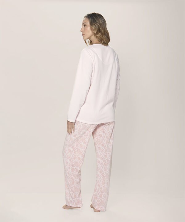 Pijama micropolar estampado Mujer Lady Genny J-505 - Imagen 6