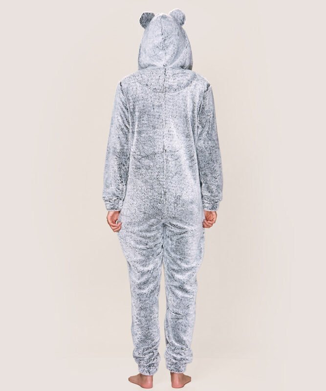 Pijama enterito polar con cierre Mujer Lady Genny J-777 - Imagen 2