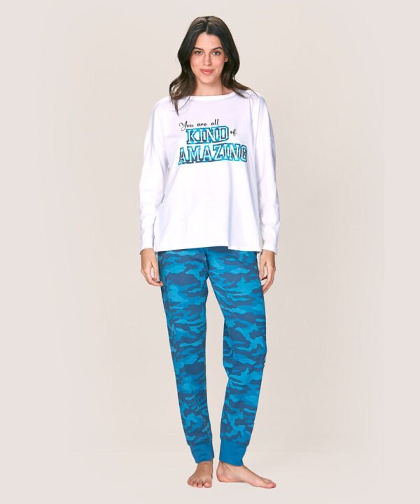 Pijama algodón mujer Lady Genny J-819 - Imagen 2