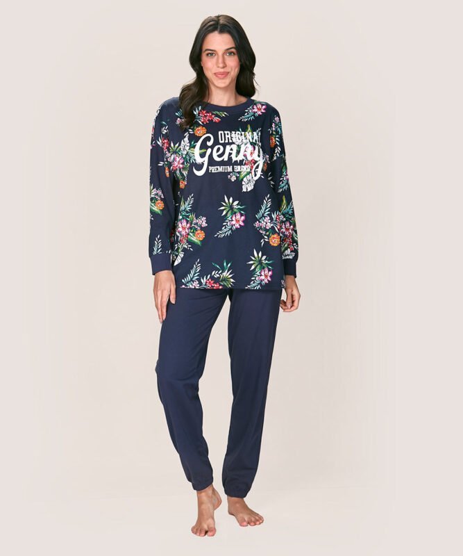 Pijama algodón mujer Lady Genny J-823 - Imagen 2