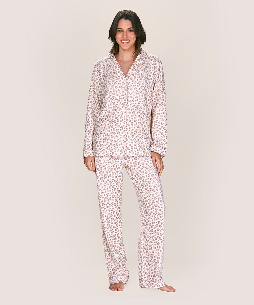 Pijama micropolar estampado Mujer Lady Genny J-933 - Imagen 2