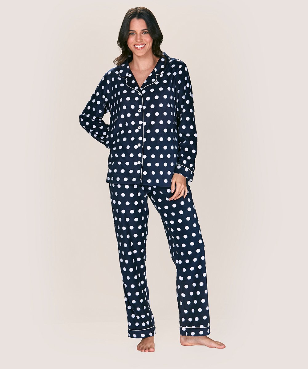Pijama micropolar estampado Mujer Lady Genny J-933