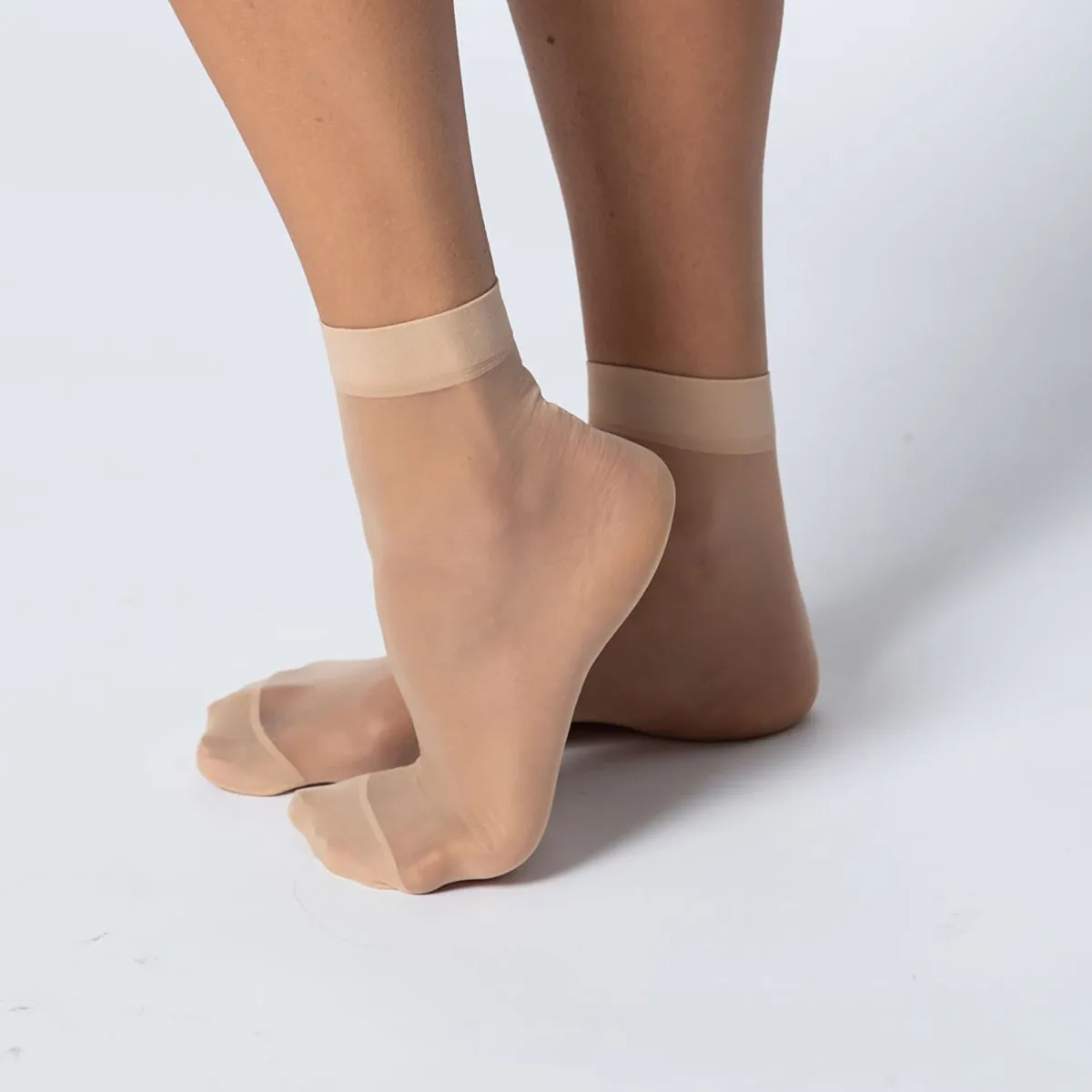 Soquete media liso (20 Denier) mujer Lady Genny P-103 - Imagen 3