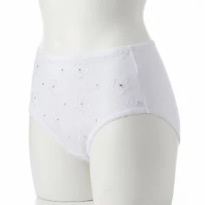 Cuadro midi bordado mujer lady genny c-915 cotton spandex