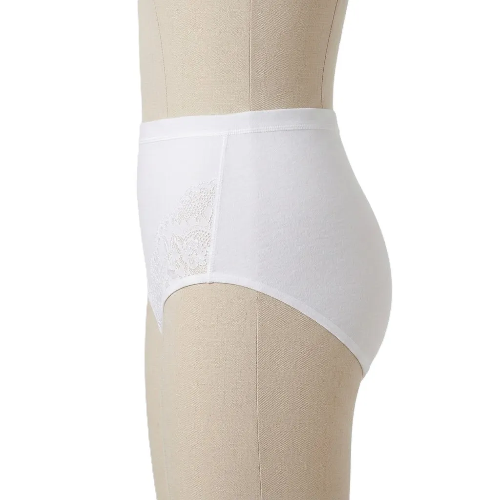 Cuadro maxi mujer lady genny c-949 algodón y encaje - Imagen 2