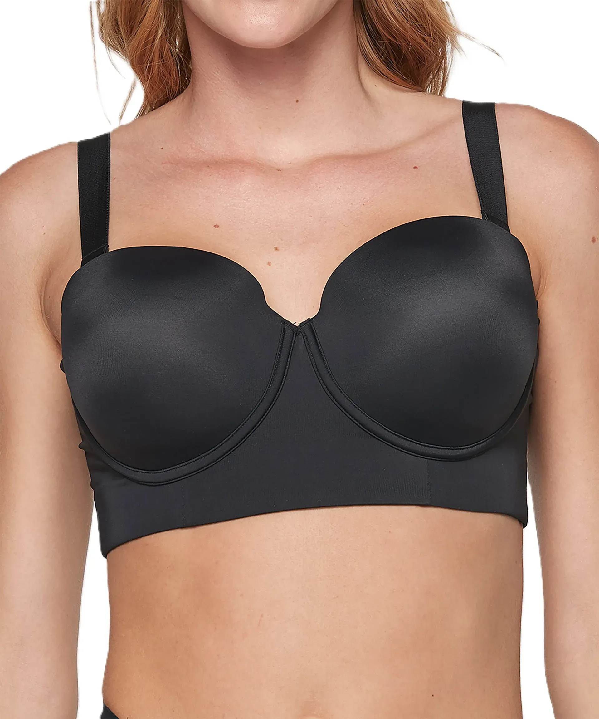 Sostén Strapless Mujer Lady Genny S-357C Microfibra Con Soft