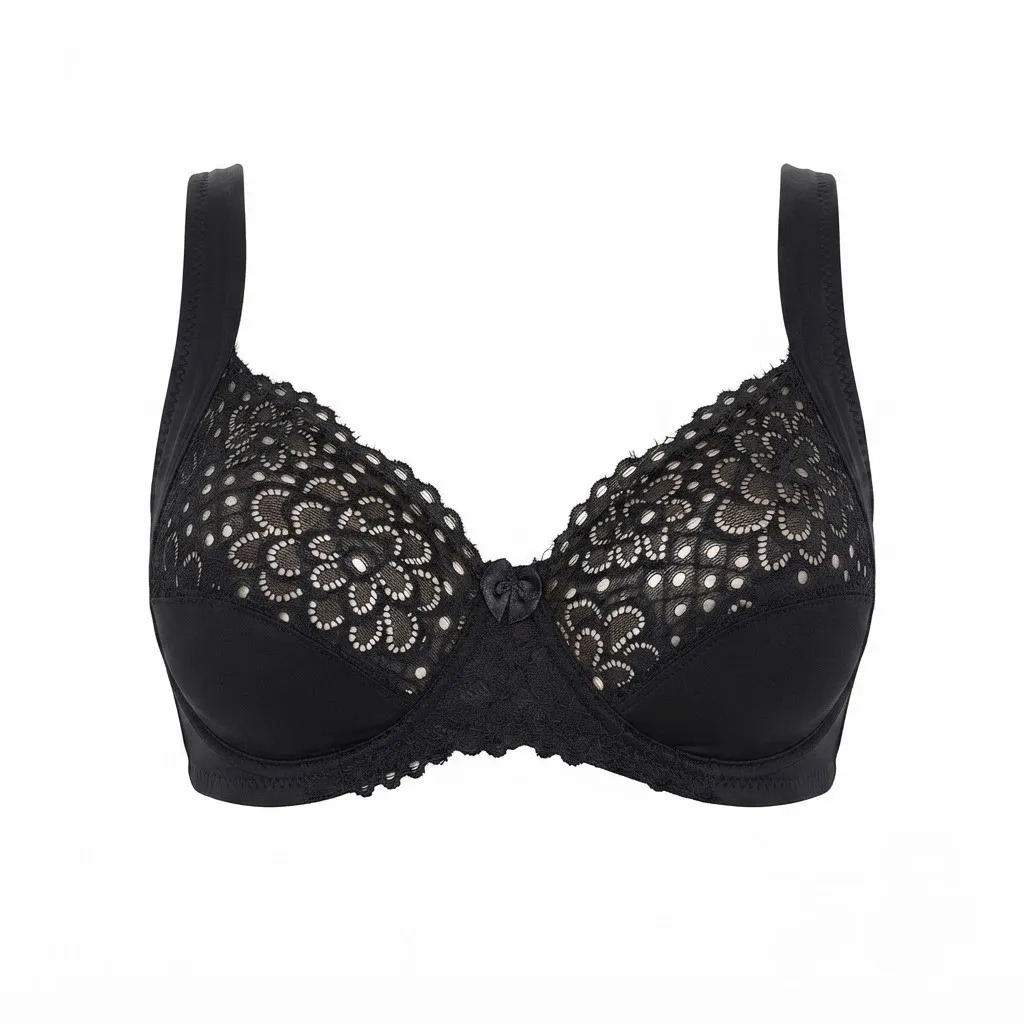 Sostén Mujer Lady Genny S-027D Microfibra Encaje - Imagen 2